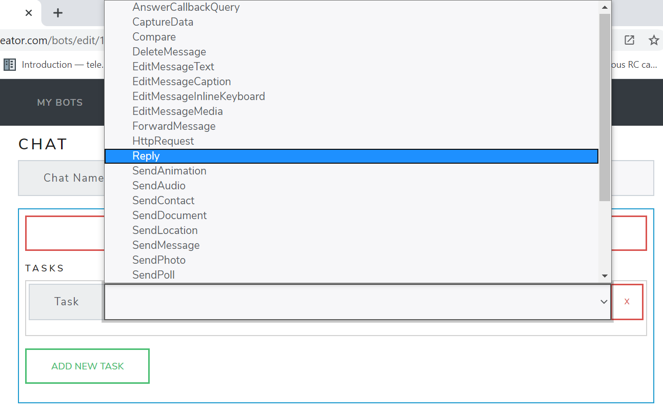 Bot Creator